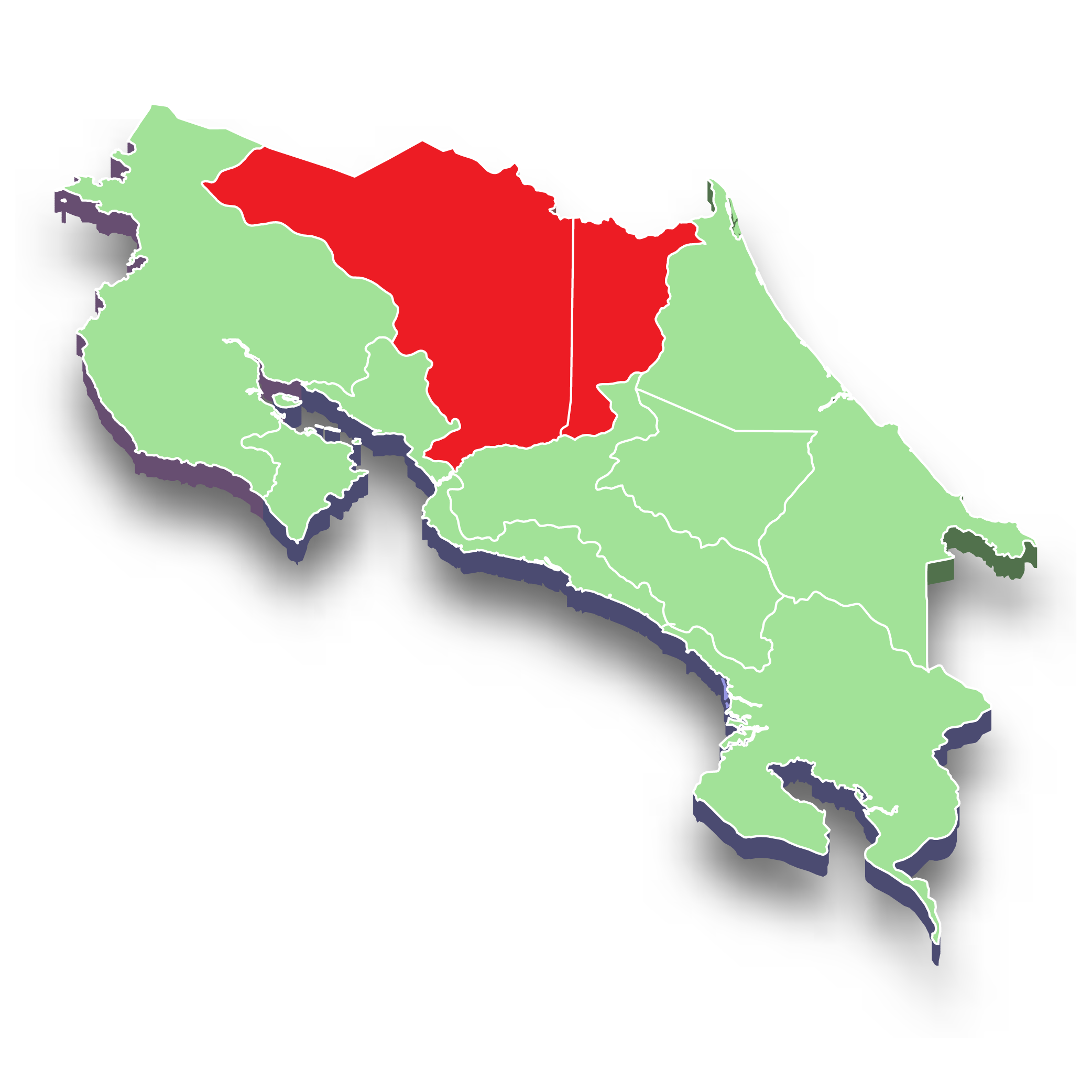 Lake Arenal Costa Rica Map Real Estate