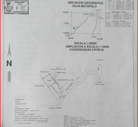 Building Lots for sale in Playa Grande Costa Rica