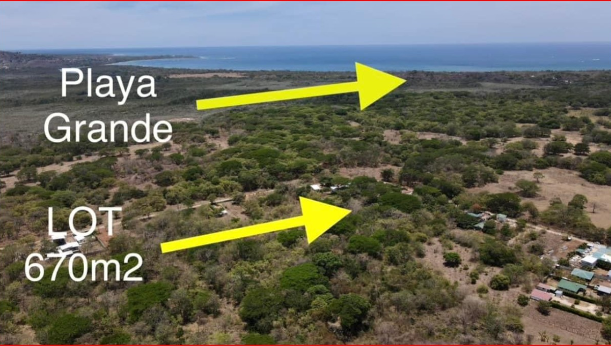 Building Lots for sale in Playa Grande Costa Rica