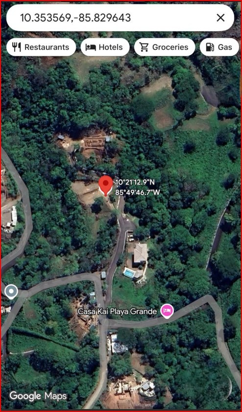 Building Lots for sale in Playa Grande Costa Rica